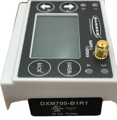 NEW BANNER ENGINEERING DXM700-B1R1 NETWORK ROUTER CONTROLLER DXM700B1R1