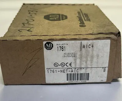 New | in-Stock ALLEN-BRADLEY 1761-NET-AIC Industrial Controls Ohio US | Surplus Asset Holdings #1241824