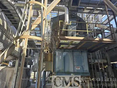 USED DAVENPORT 11X70 ROTARY STEAM TUBE DRYER