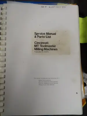 1965 CINCINNATI MILACRON MT Toolmaster Manual Milling | MD Equipment Services LLC (43)