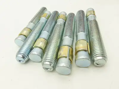 Fastenal 11562841 Wedge Anchor Concrete 3/4" x 5-1/2" Zink Plated Lot of 13
