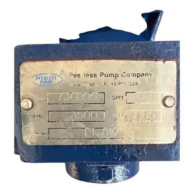 Used PEERLESS PUMP F1-810A Pumps MX | MAQUINARIA PECUSA #1394147