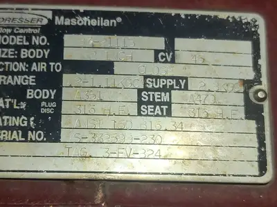 USED MASONEILAN 87-21115