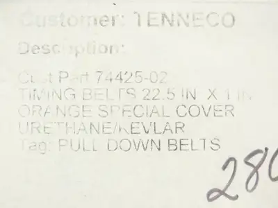 New | in-Stock MIDWEST INDUSTRIAL RUBBER _UNKNOWN_ Belts Indiana US | Arrow Industrial #1165242