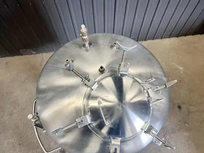Used 300 Gallon Tank (Vessel), 316 Stainless Steel