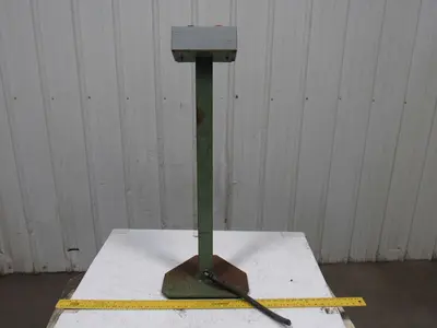 Straight Pedestal Column W/Base & 2 Button Box Electrical Enclosure