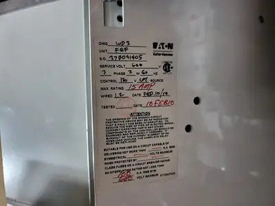 600V, 15A, FVC Starter, Size 1
