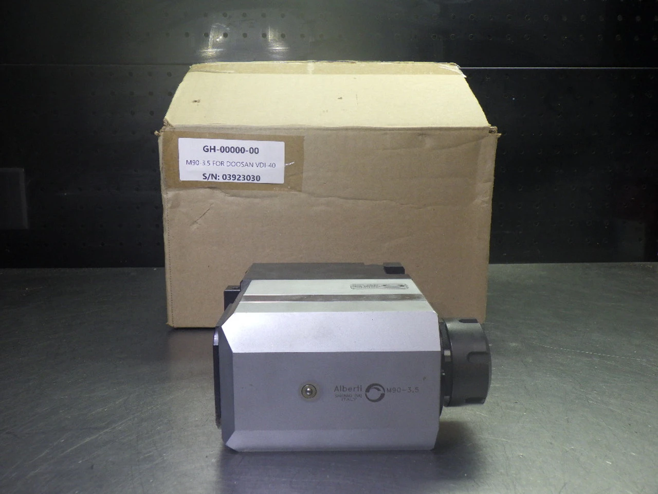 Alberti VDI40 ER32 Right Angle Head For Doosan Machine M90-3.5 (LOC279)