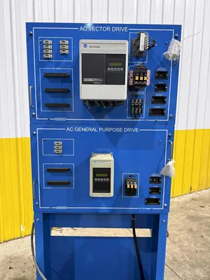 AMATROL MODEL #85-MT10 ELECTRONIC DRIVES SYSTEM TRAINING & TESTING STAND: YOBRO #24915