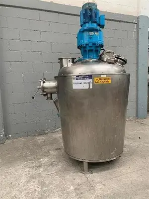 Yorkshire model TC750 58 gallon stainless steel jacketed tank