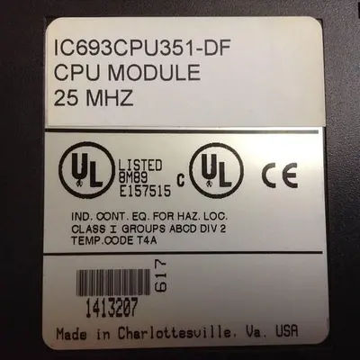 USED GE FANUC IC693CPU351-DF