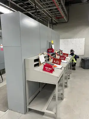 Modan 3000 VFD MCC, 600V, 3-Ph, 1200A, 6 Sections