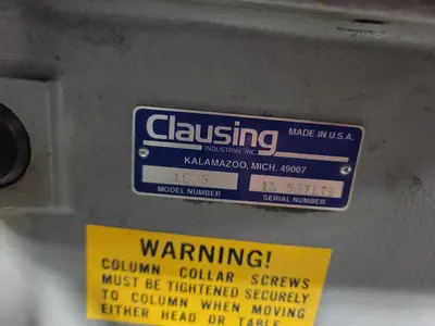 Used CLAUSING 1685 Heavy Duty Multiple Spindle Drills including Gang & Cluster Kentucky US | Aucto #565318
