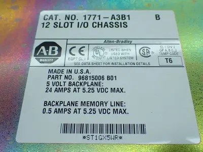 USED ALLENBRADLEY 1771A3B1