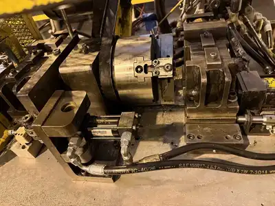 Tube Straightener and Cut-Off Machine, Komo Machine
