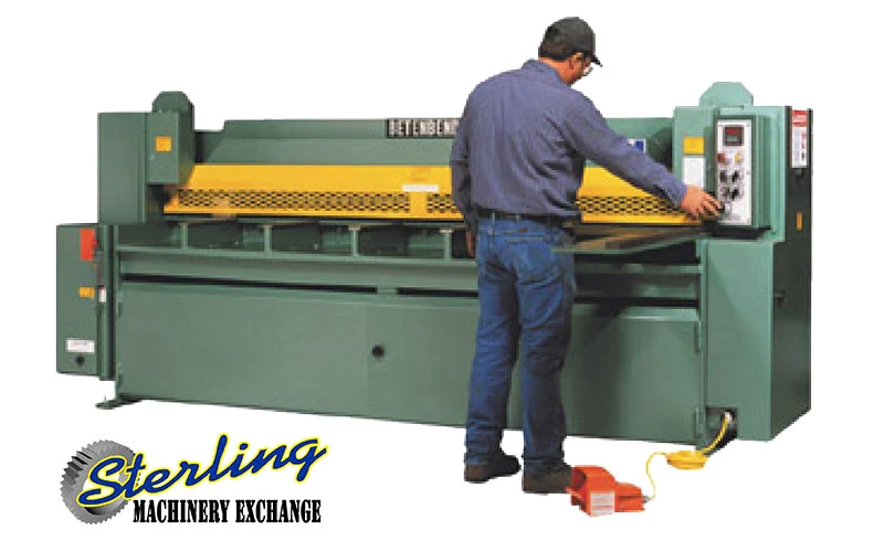 New | in-Stock BETENBENDER 2' - 1875 Power Squaring Shears (Inch) California US | Sterling Machinery Exchange #1467209