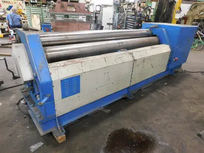 8' x 1/4" E.G. HELLER MODEL MSMS2530X7 INTIAL PINCH PLATE ROLL