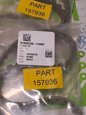 UNIVERSAL INSTRUMENTS 157936 TRANSFER BELT - BRAND NEW