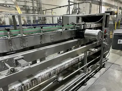 BEVCO Gripper Container Rinser, low in – low out