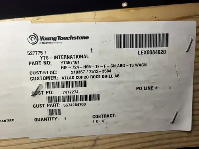 NEW YOUNGTOUCHSTONE HIF-724-H05-1P-F-CN