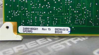 Westinghouse 5PCRR5 Ovation Remote I/O Interface Board 3A99190G01 Rev. 15 Used