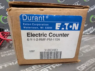 Durant / Eaton 6-Y-1-2-RMF-PM-115A 6-Digit Electric Counter Module New NIB