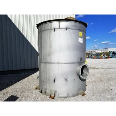 Used 304L Stainless Steel Tank 2500 Gallon