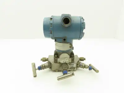 Rosemount 3051 CD1F02A1AS5Q4A0190 Pressure Transmitter 0-20"H2O 2000psi 9-32VDC