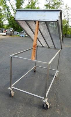 USED SS PERFORATED TILT TABLE TILTING TABLE