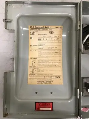 USED SIEMENS F-351