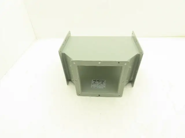 Wiegmann JWT6 6"x6" Wireway Tee Feed-Through NEMA 12 Hoffman