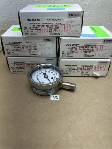 NEW ASHCROFT 25-1009-SW-02L-60#-XC4