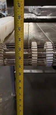 Washer, Belt, 42" x 100", Stainless Steel, Innotech, 2-Zone #5861449