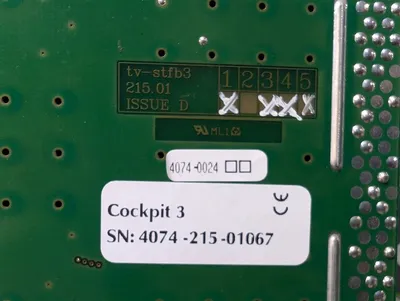 Siemens tv-stfb3 Cockpit 3 HMI Processor Board Assembly 4074-0024 Used