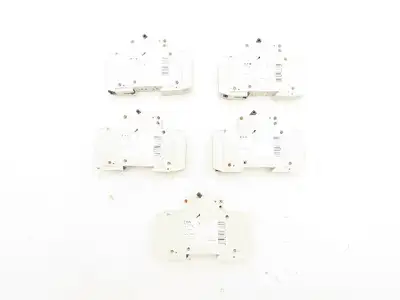 Eaton FAZ-D10/1-NA Circuit Breaker 1 Pole 10A Lot of 5