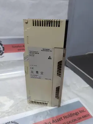 Used SCHNEIDER 140 AVI 030 00 Industrial Controls Ohio US | Surplus Asset Holdings #1238889