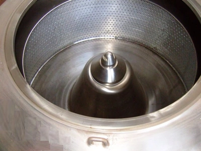 Ferrum POR-1000 BN gastight perforate basket centrifuge, 316SS.