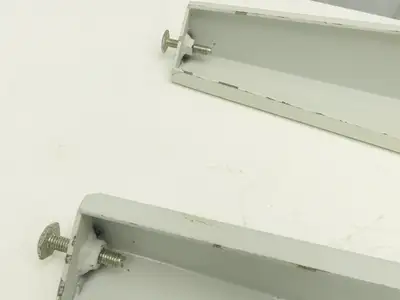 Omga Machine Base Table Legs 26-1/2" Long White Radial Arm Saw Set of 4