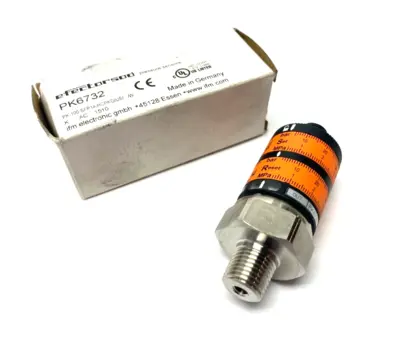 New | in-Stock IFM EFECTOR PRESSURE SWITCH W/ INTUITIVE SWITCH POINT SETTING Pressure Switches | Maverick Industrial Sales #1108131