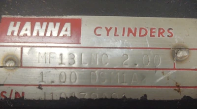 NEW HANNA CYLINDERS MF13-L-NC-2.0-1.0-DSM1A