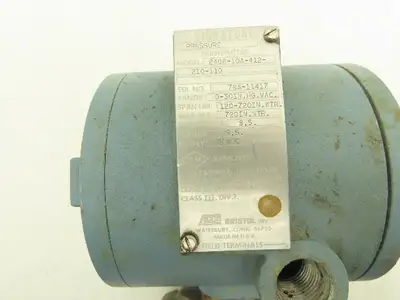 Acco 2408-10A-412-210-110 Signature Pressure Transmitter 24VDC 1/2" NPT