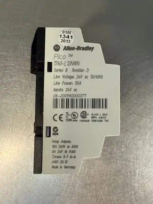 Allen Bradley 1760-L12NWN /B Pico PLC Controller Rev. D 24Vac (4.4.5)