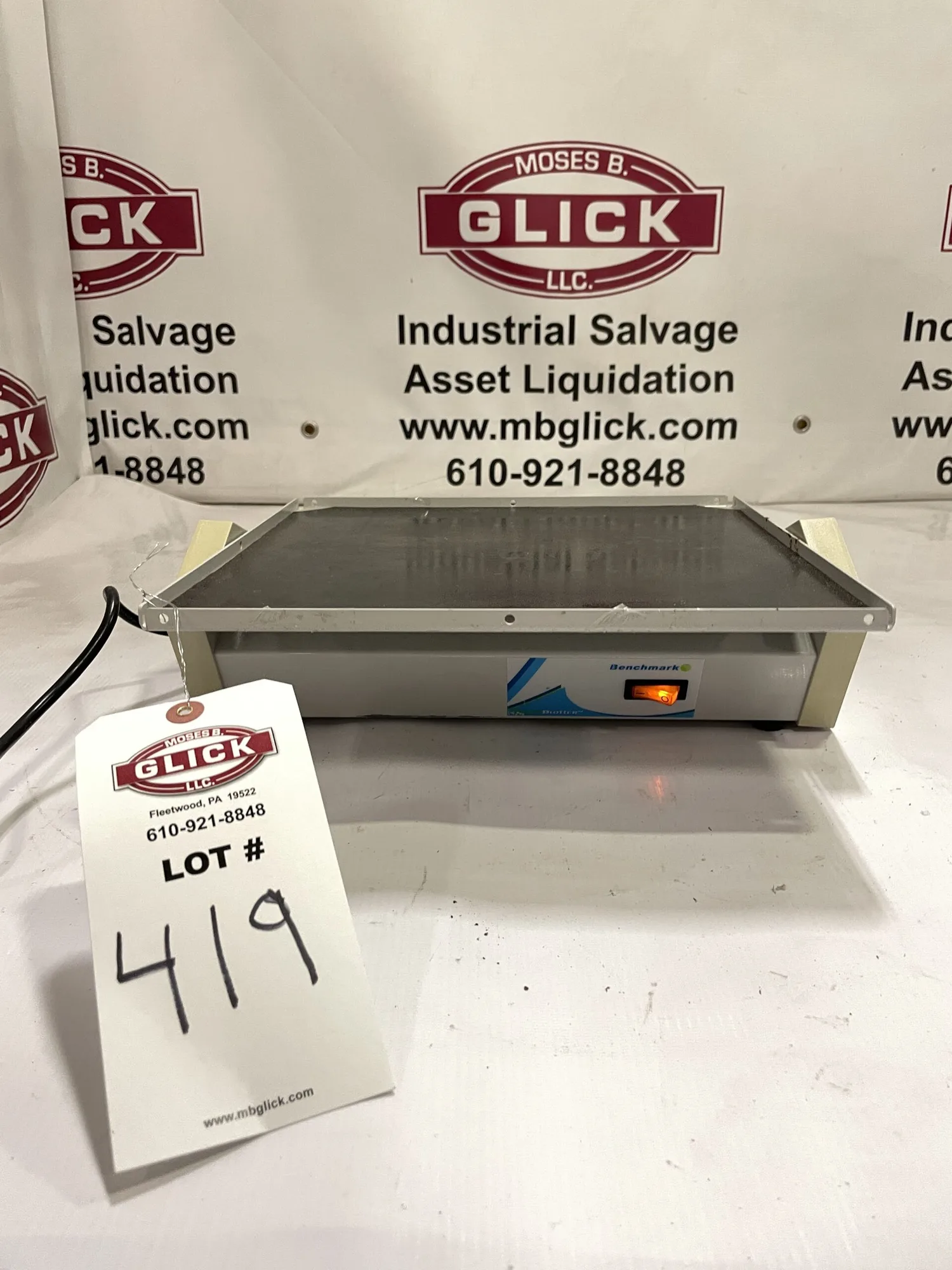 Benchmark 2D BenchBlotter Rocker / Platform Shaker