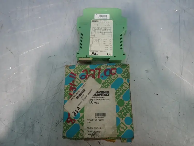 Used PHOENIX CONTACT MCRPT100IDC Transducers Ohio US | HGR 24 #752069