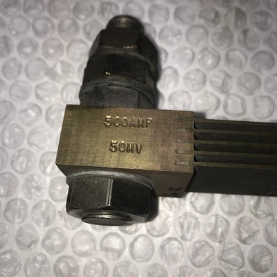 ** Preowned Emptied  500 Amp 50mv Shunt#