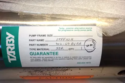 TARBY 402-64-BVAA CAVITY PUMP STATOR ITFF10H 40264BVAA