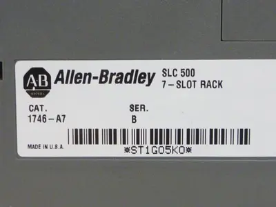 USED ALLEN BRADLEY 1746-P1 SER A / 1746-A7 SER B