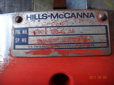 Hills McCanna 8" Class 900 CF8M Top Entry Wedge-Seated Ball Vlav