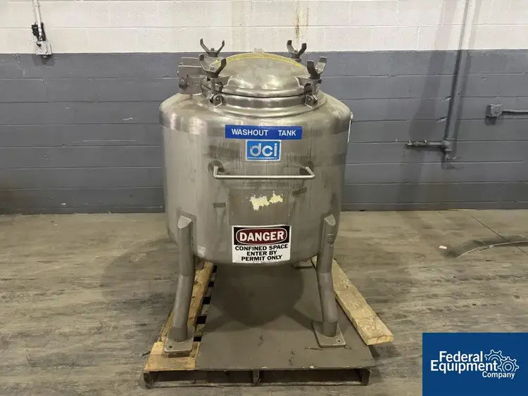 Used DCI 100 Gal DCI Tank, S/S Stainless Steel Tanks Ohio US | Federal Equipment Company #127000