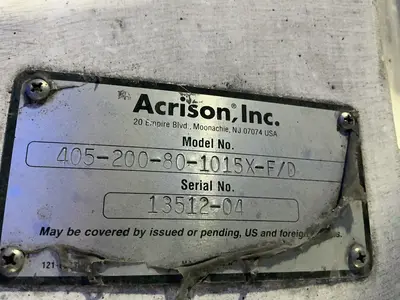 Used ACRISON 405200801015XF/D Miscellaneous Packaging Equipment Ohio US | HGR 24 #1344050